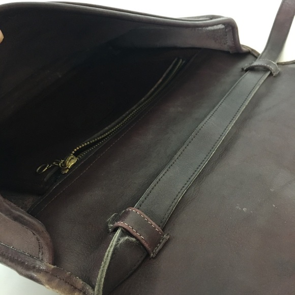 Vintage Coach Avenue Crossbody Bag 9886 Brown - Picture 3 of 8